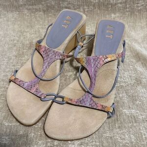 Art Effects Brazilian Leather Wedge Sandals